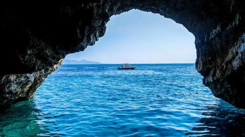 Blue Cave - Mamula - Submarine tunnel